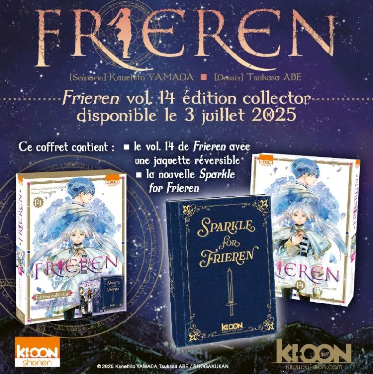 Frieren tome 14 : une édition collector pleine d’émotion annoncée !