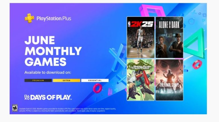 PS Plus juin 2025 : des jeux gratuits dévoilés à l’avance et une grosse surprise au programme !
