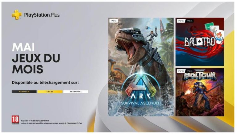 PlayStation Plus – Les jeux gratuits du mois de mai 2025