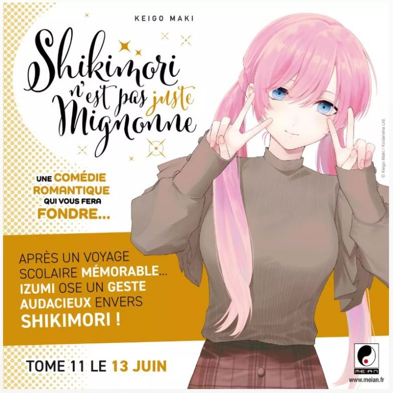 Retour du manga Shikimori n’est pas juste mignonne chez Meian