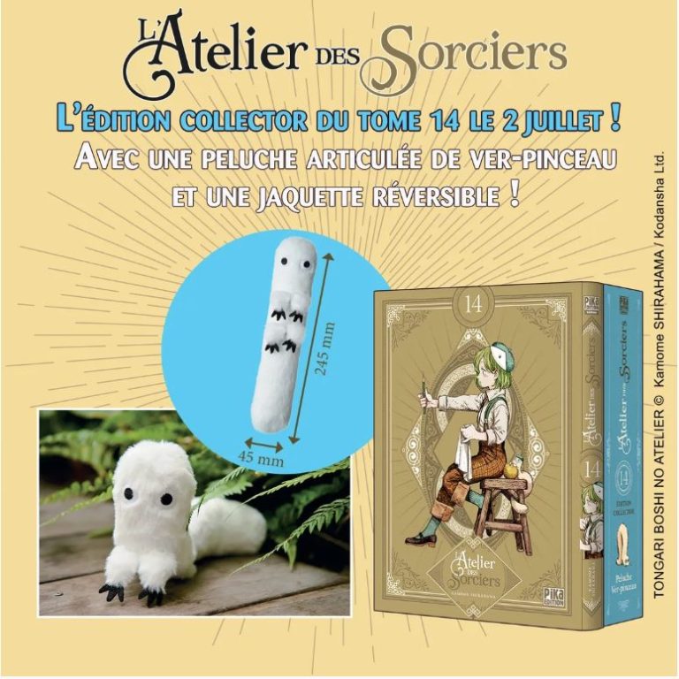 L’Atelier des Sorciers tome 14 : une édition collector enchantée à ne pas manquer