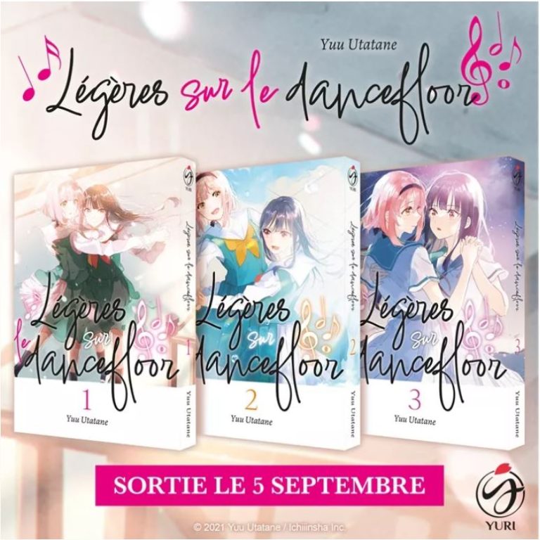 Légères sur le dancefloor : le nouveau manga Yuri chez Meian