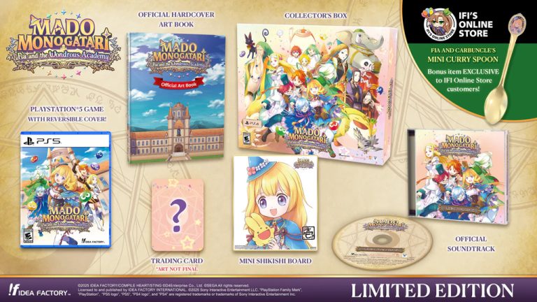 MADO MONOGATARI : Fia and the Wondrous Academy – édition limitée (PS5)