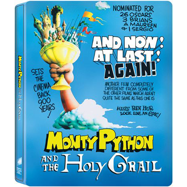 Monty Python : Sacré Graal – Édition Limitée Steelbook Blu-ray 4K