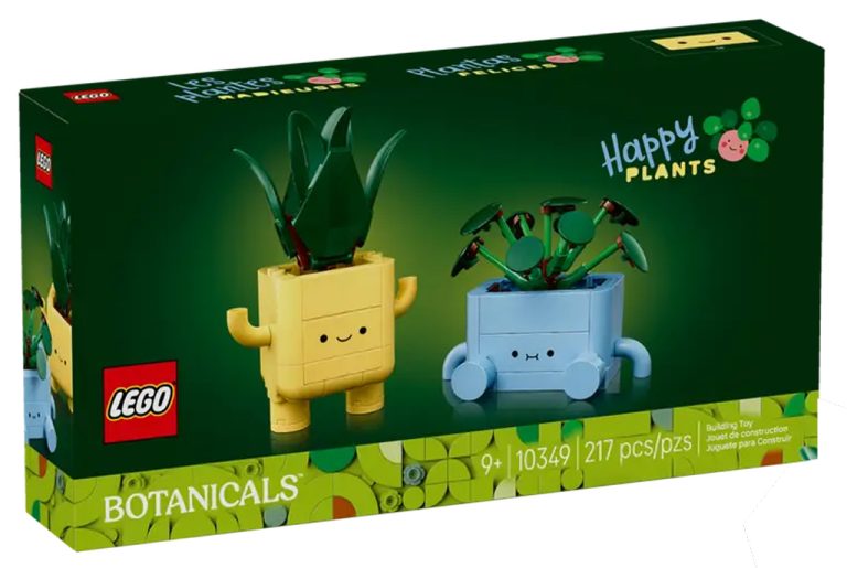 Petites plantes souriantes – LEGO Botanicals