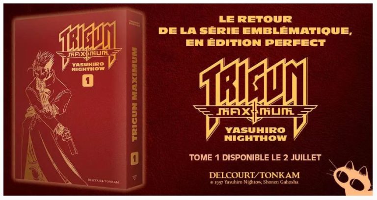 Trigun Maximum Perfect Edition : date, visuel et détails de l’édition collector