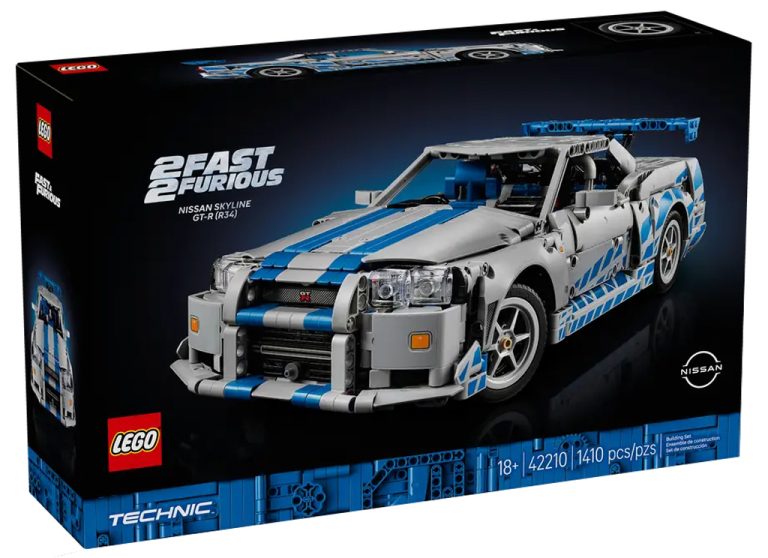 Voiture Nissan Skyline GT-R (R34) 2 Fast 2 Furious – LEGO Technic