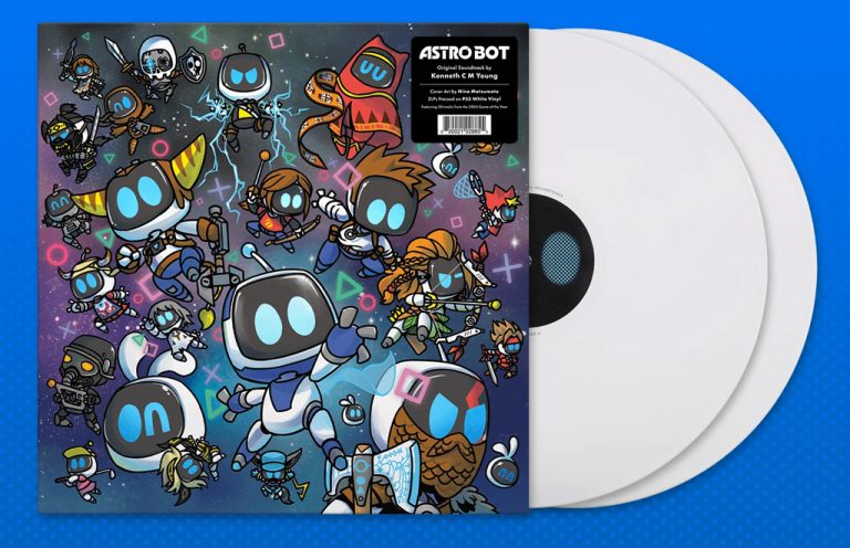 Astro Bot – Bande originale double vinyle blanc
