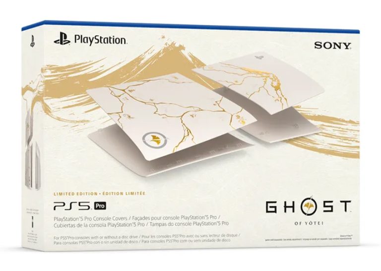 Façade pour console PS5 Pro – édition limitée Ghost of Yōtei