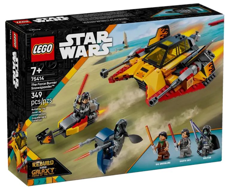 Le Snowspeeder en flammes – LEGO Star Wars