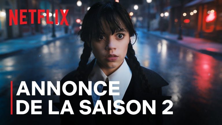 🖤 Mercredi – Saison 2 : la bande-annonce officielle est là, préparez-vous à un nouveau cauchemar à Nevermore !