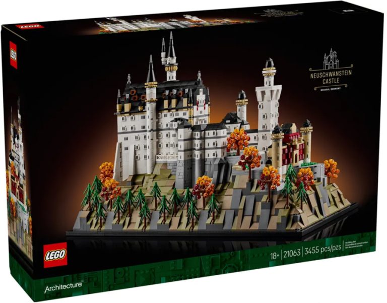 Le château de Neuschwanstein – LEGO Architecture