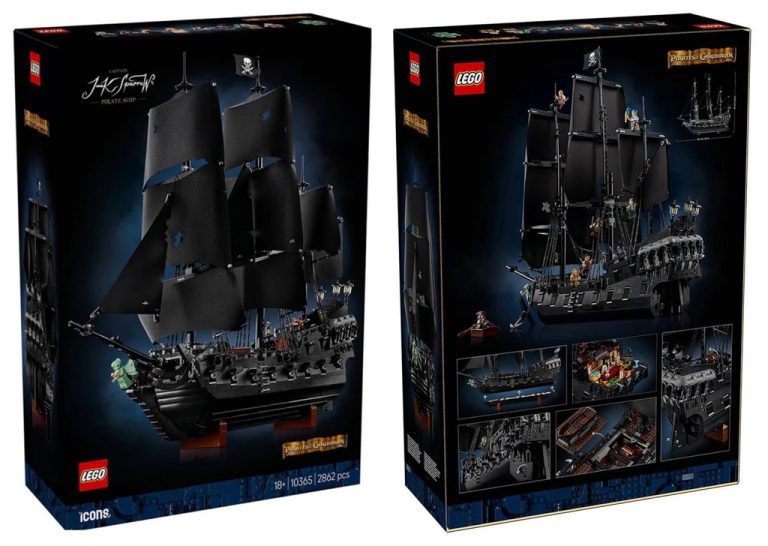 Pirates des Caraïbes : Black Pearl – Lego Icons