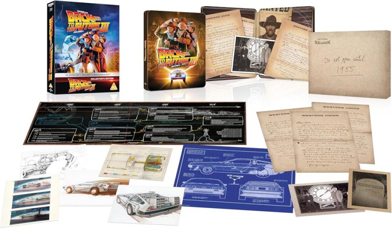 Retour vers le futur 3 – Steelbook blu-ray 4K