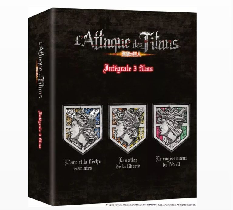 ⚔️ Les films de l’attaque des titans réunis en coffrets DVD et Blu-ray