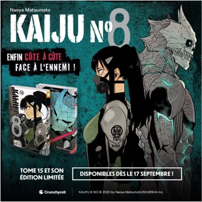 🦖 KAIJU N°8 – Tome 15 : une édition limitée débarque en librairie !