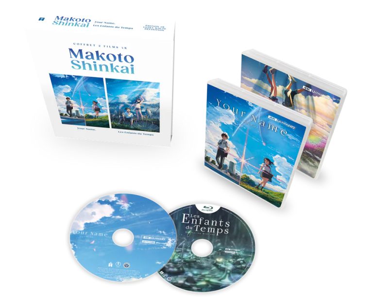 Makoto Shinkai – Coffret 2 films 4K