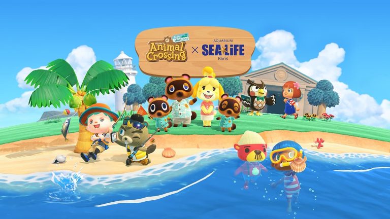 🐚 Animal Crossing : une grande surprise attend les fans français au SEA LIFE de Paris !