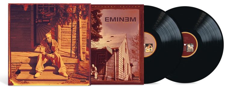 Eminem : The Marshall Mathers – Album vinyle noir (25ème anniversaire)