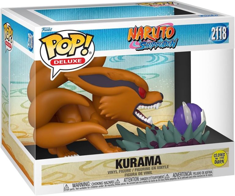 Figurine Funko Pop Deluxe – Naruto Shippuden de Kurama