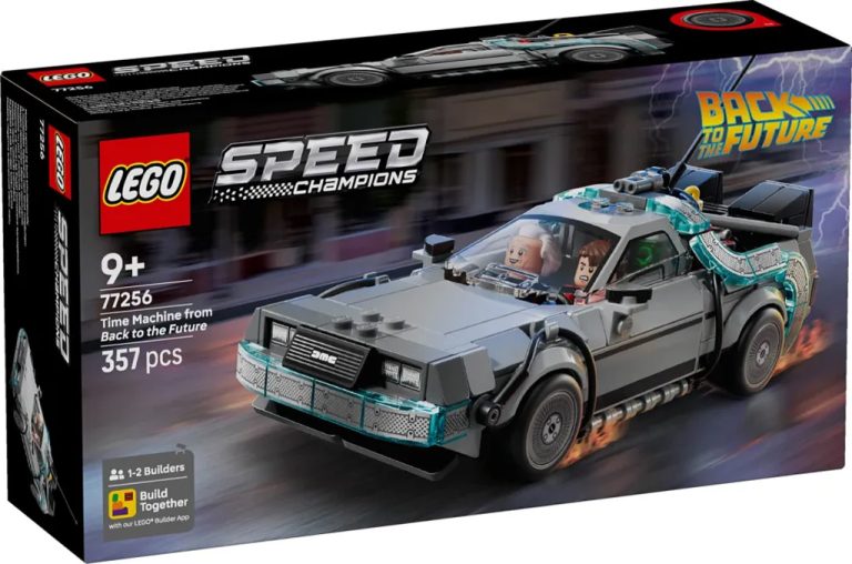 La machine à remonter le temps de Retour vers le futur – LEGO speed champions #77256