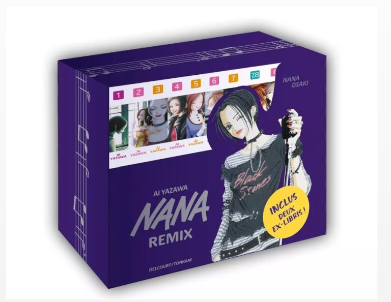 🎶 Le premier coffret NANA – Remix se dévoile chez Delcourt/Tonkam