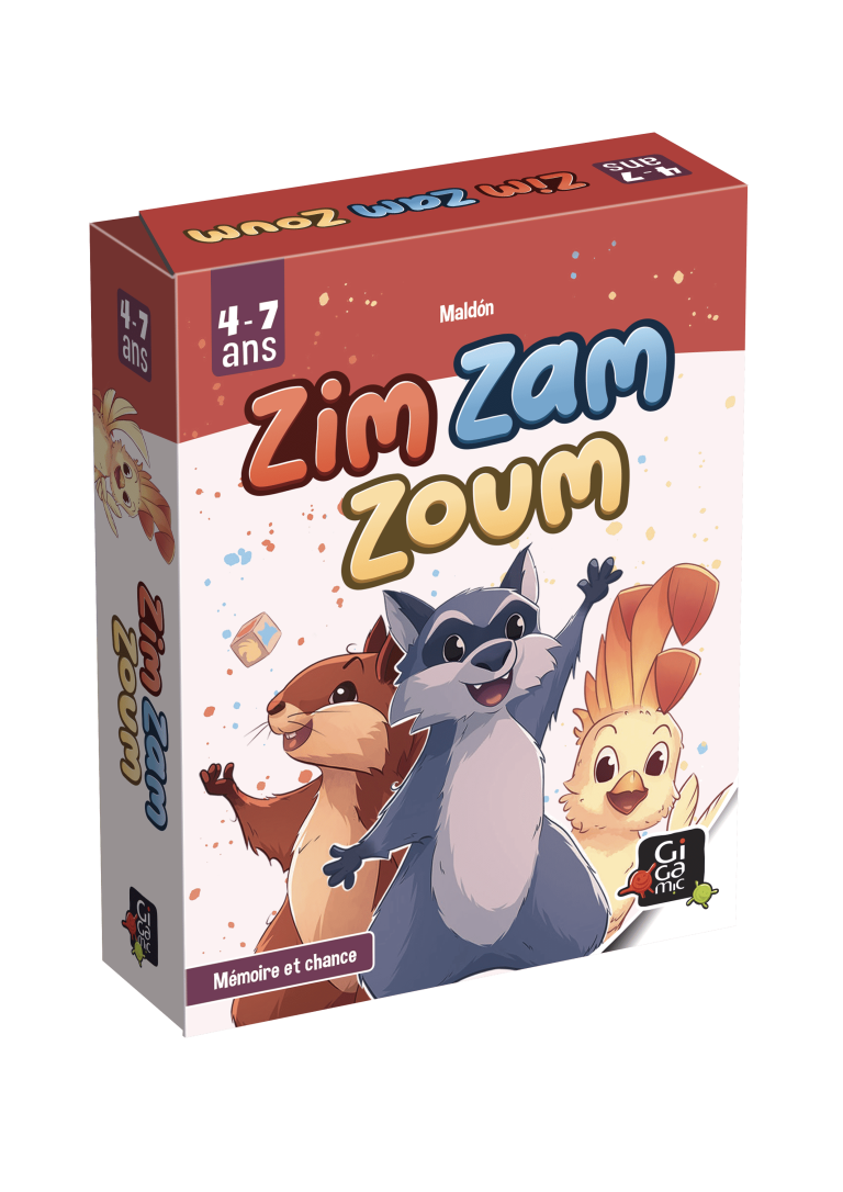 🐿️ Zim Zam Zoum : Le jeu de mémoire malin pour les petits dès 4 ans