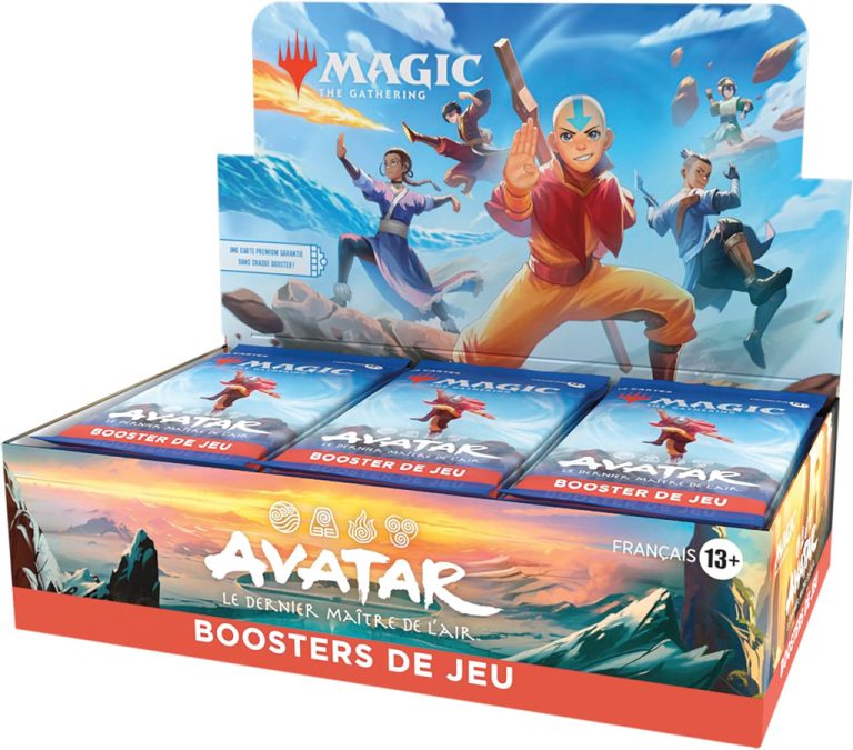 Boosters de jeu – Cartes Magic Avatar, Le dernier maître de l’air