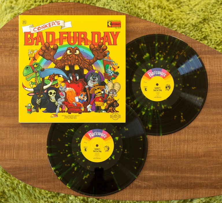 Conker&rsquo;s Bad Fur Day – Bande originale double vinyle