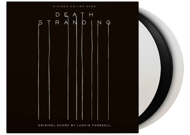 Death stranding – Bande originale vinyle noir/blanc inversé