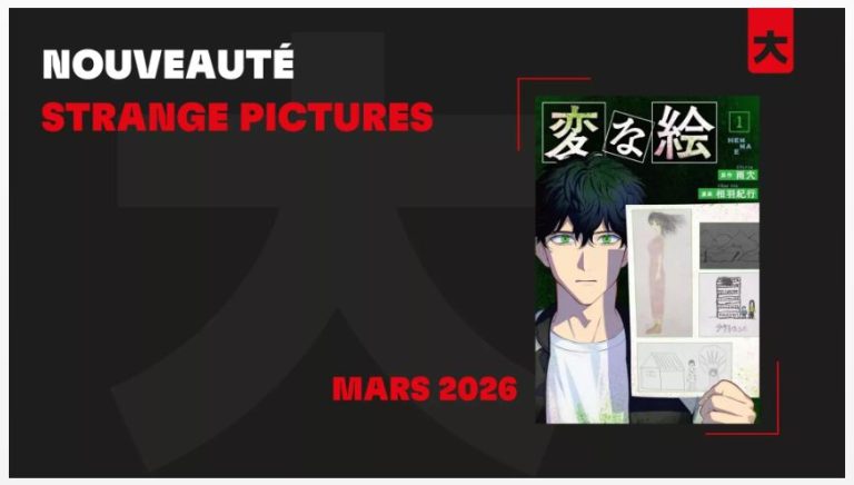 🖼️ Strange Pictures : Un nouveau manga plein de mystère chez Kana