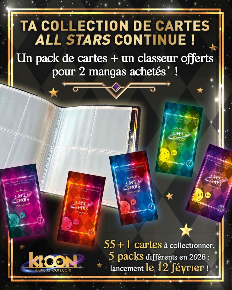 🃁 All Stars 2026 : la collection Ki-oon devient encore plus collector !