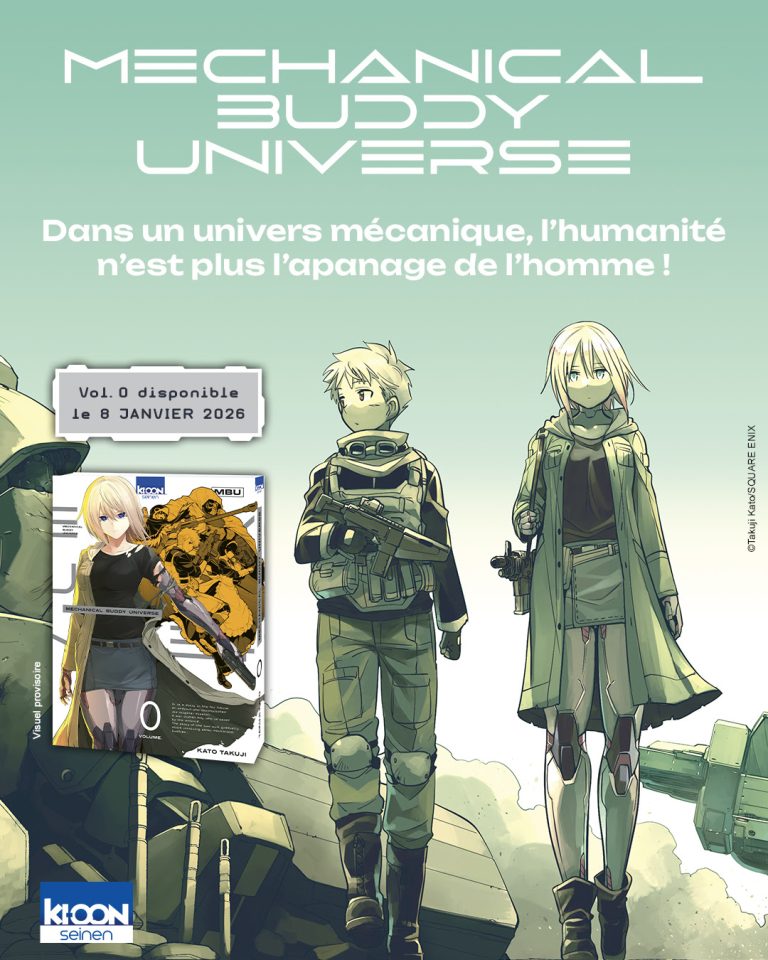 🤖 Découvrez un extrait de Mechanical Buddy Universe – Tome 0 aux éditions Ki-oon