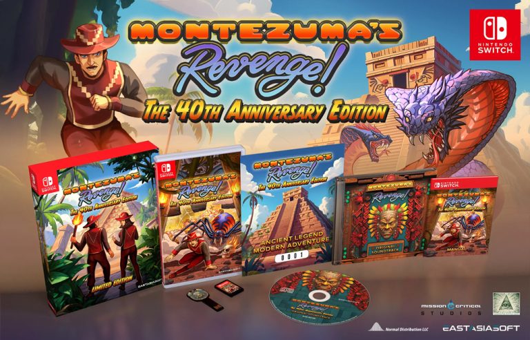 Montezuma’s Revenge – édition limitée 40ème Anniversaire (Switch)