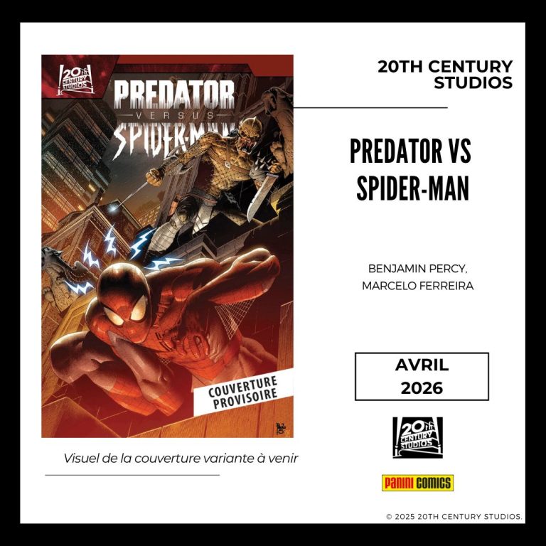 🕷️ Predator Vs Spider-Man : le comics crossover attendu en avril