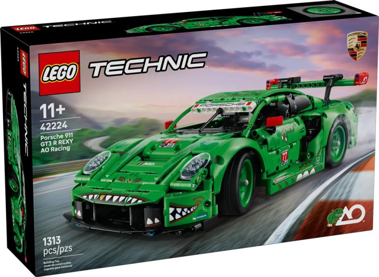 Voiture Porsche 911 GT3 R REXY AO Racing – LEGO Technic #42224