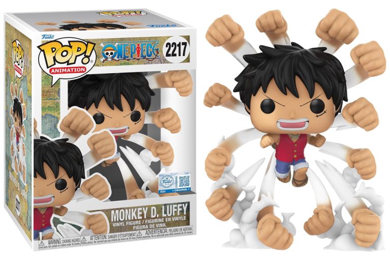 Figurine Funko Pop – Luffy Gum-Gum Rafale – One Piece