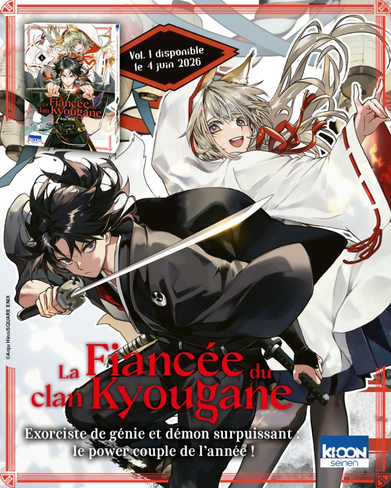 💍 La Fiancée du clan Kyougane : entre amour, sabre et yokai, la nouvelle pépite fantasy de Ki-oon