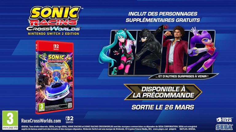 Sonic Racing : CrossWorlds (Switch 2)
