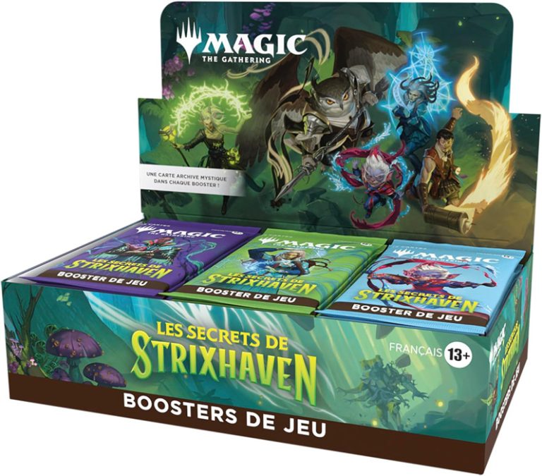 Boîte de boosters de Jeu Magic: The Gathering Les Secrets de Strixhaven (VF)