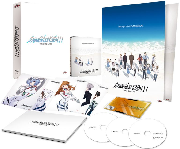 Evangelion : 3.0 & 1.11 Thrice Once Upon a Time – édition collector steelbook