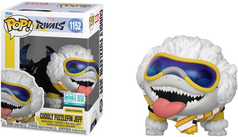 Figurine Funko Pop – Marvel Rivals de Cuddly Fuzzlefin Jeff – Ed Limitee Supreme