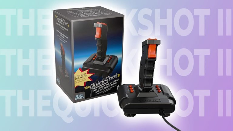 🕹️ THEQUICKSHOT II est désormais disponible : le joystick rétro culte fait son grand retour