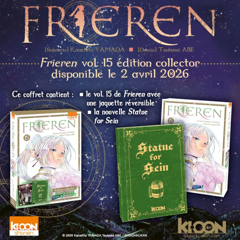 ✨ Un collector annoncé pour le tome 15 de Frieren : une édition limitée déjà très attendue