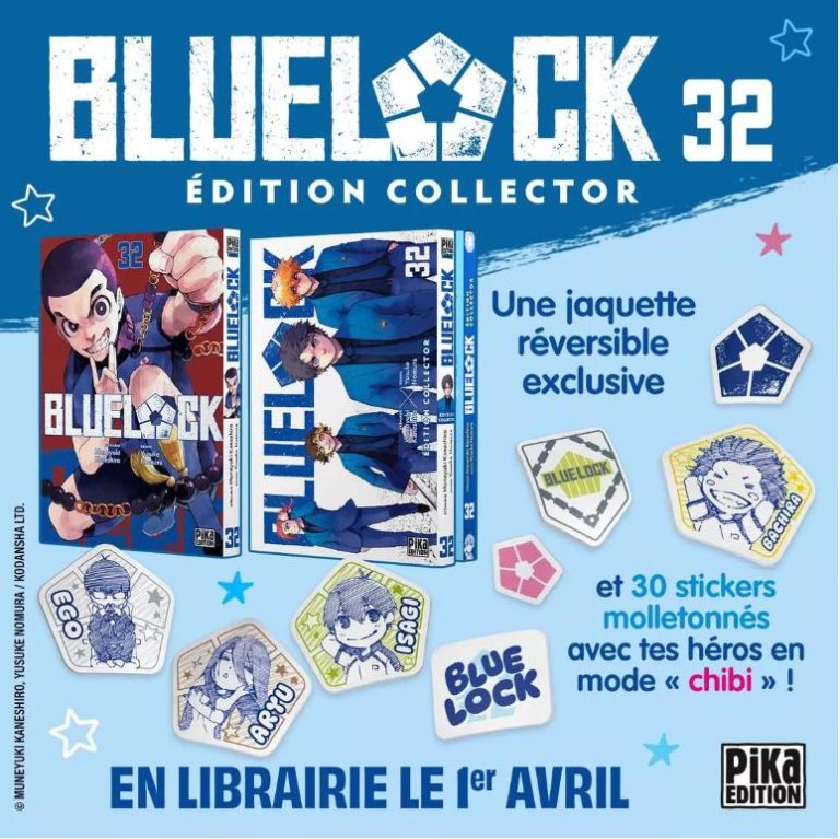 ⚽ Une édition collector pour Blue Lock 32 chez Pika Edition