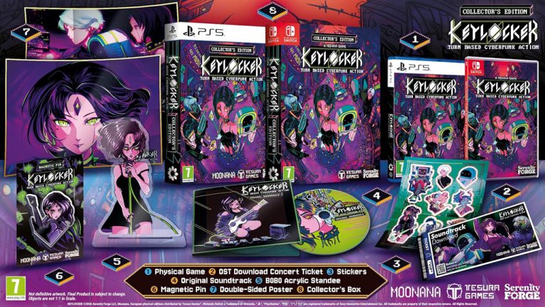 Keylocker Turn Based Cyberpunk Action – édition collector (PS5)