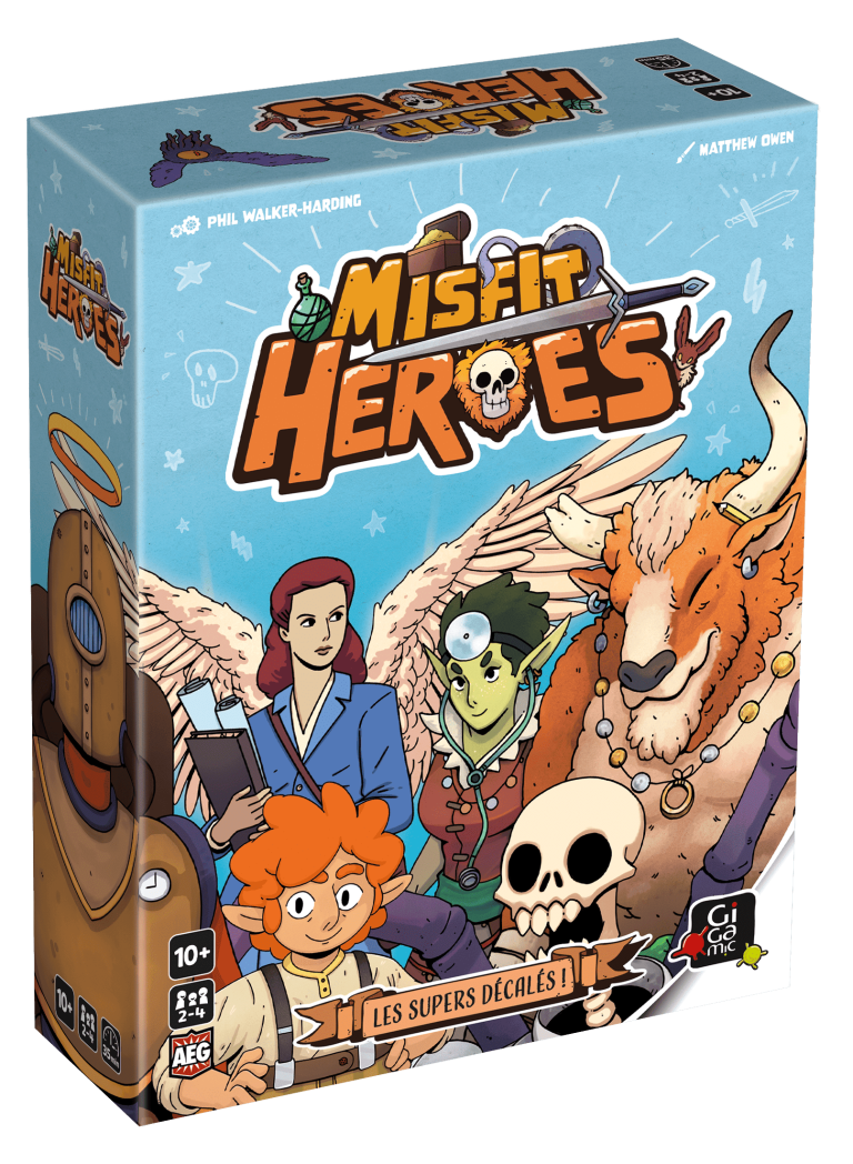 🎲 Misfit Heroes : un jeu de stratégie original dans un univers complètement déjanté