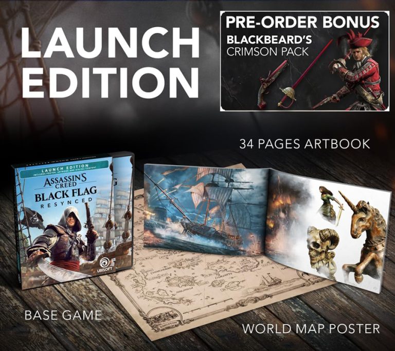Assassin’s Creed Black Flag Resynced – édition de lancement (PS5)