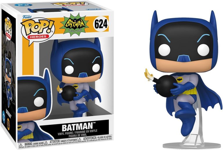 Figurine Funko Pop Heroes – Batman avec la bombe dans la série TV Batman 1966