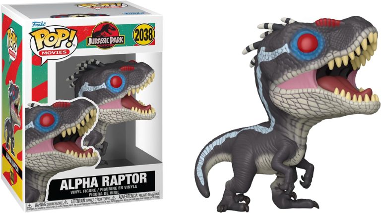 Figurine Funko Pop – Jurassic Park de l&rsquo;Alpha Raptor